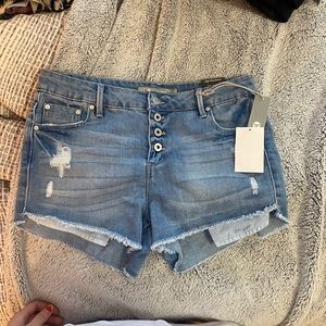 NWT tractr high waisted girls shorts